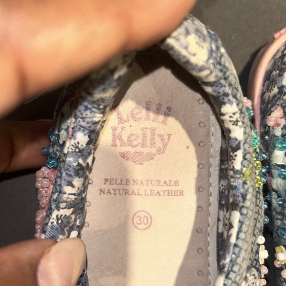 Lelli Kelly Kids Girl's Bella Dolly Flats Shoes - Toddler Size 24 - Picture 5 of 8
